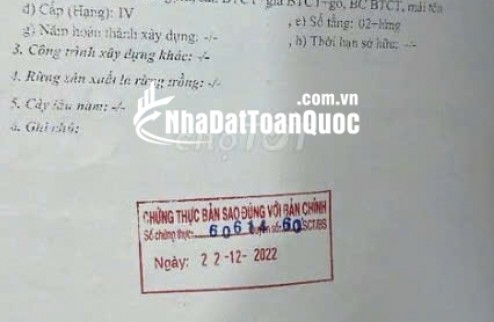Bán đất full thổ cư ở Đoàn Văn Bơ P15 Q4