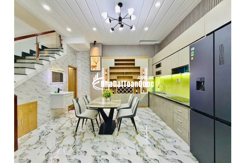 (HIẾM)Bán nhà mặt tiền 1T2L, đương Huỳnh Tấn Phát, 60m2, hẻm xe hơi né nhau, giá nhỉnh 4 tỷ