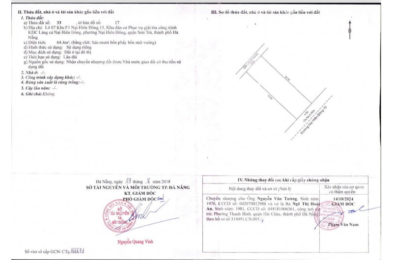 Nhà 2 PN, lửng đúc. Ngang 4.5m, nhà MT Nại Hiên Đông 15, Sơn Trà, Đà Nẵng . Giá 5 tỷ 350, chính chủ liên hệ 0905353499-0914317293