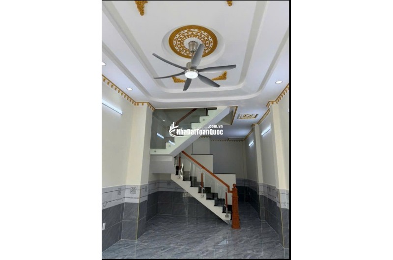 Bán nhà mới 100% 1 trệt 3 lầu tại ĐS9, P. BHH, Bình Tân