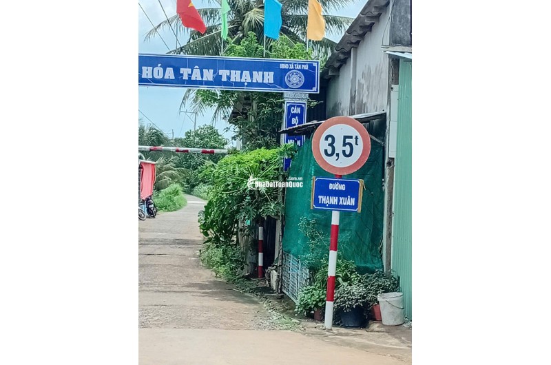 Chính chủ cần bán đất Thổ Cư tại Tân Phú -Tân Phú Đông – Tiền Giang