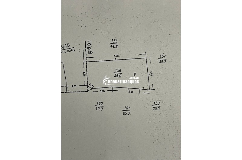 BÁN NHÀ HẺM 4M (BÊN HÔNG ĐẦM SEN) 38M2 (1 TRỆT 1 LẦU) 4.3TỶ. LH:0913900555.