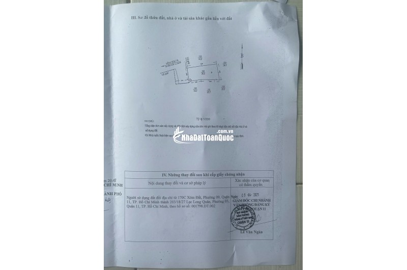 BÁN NHÀ HẺM 4M (BÊN HÔNG ĐẦM SEN) 38M2 (1 TRỆT 1 LẦU) 4.3TỶ. LH:0913900555.
