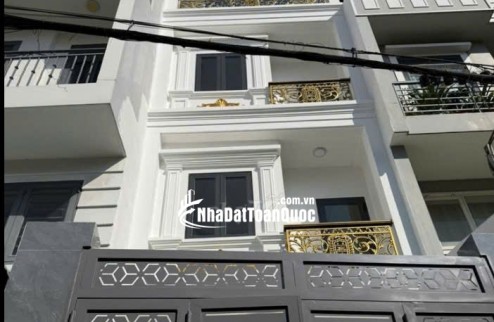 Bán nhà mới 100% 1 trệt 3 lầu tại ĐS9, P. BHH, Bình Tân