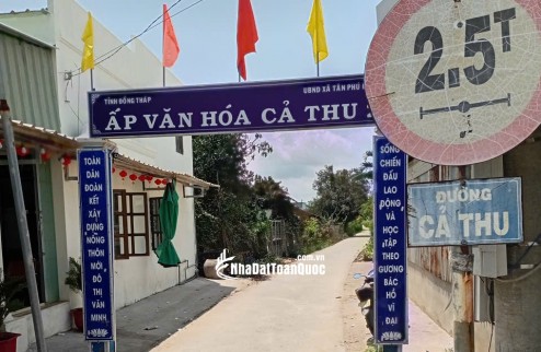 Chính chủ cần bán đất Thổ Cư tại Tân Phú -Tân Phú Đông – Tiền Giang
